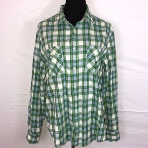 Aeropostale plaid button down shirt